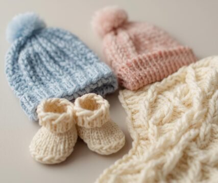 accesorios para bebes tejidos