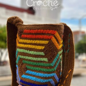 Mochila Kankuama Mediana - Caf&eacute; Miel